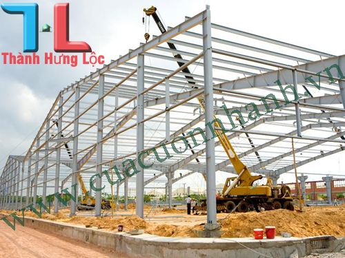 Xây dựng nhà xưởng, nhà thép tiền chế